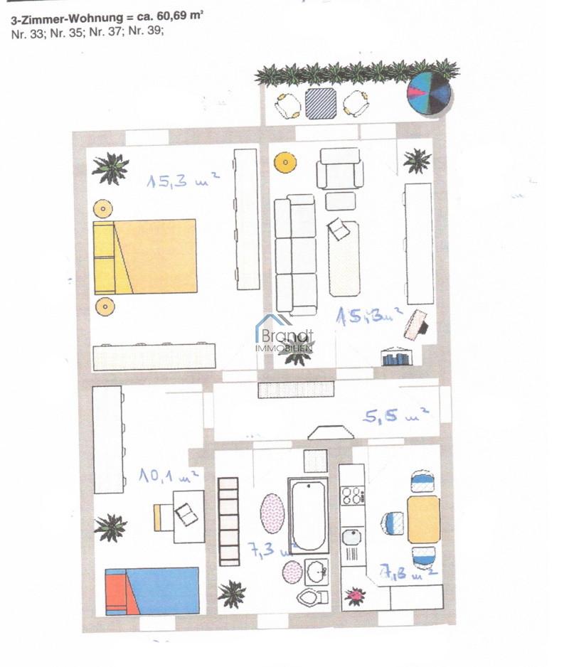 Geldanlage - Moderne und gepflegte Wohnung